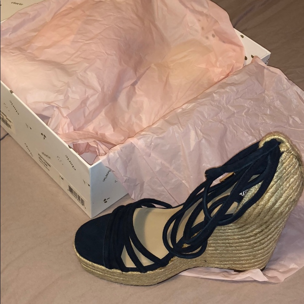 Elorie espadrille wedges